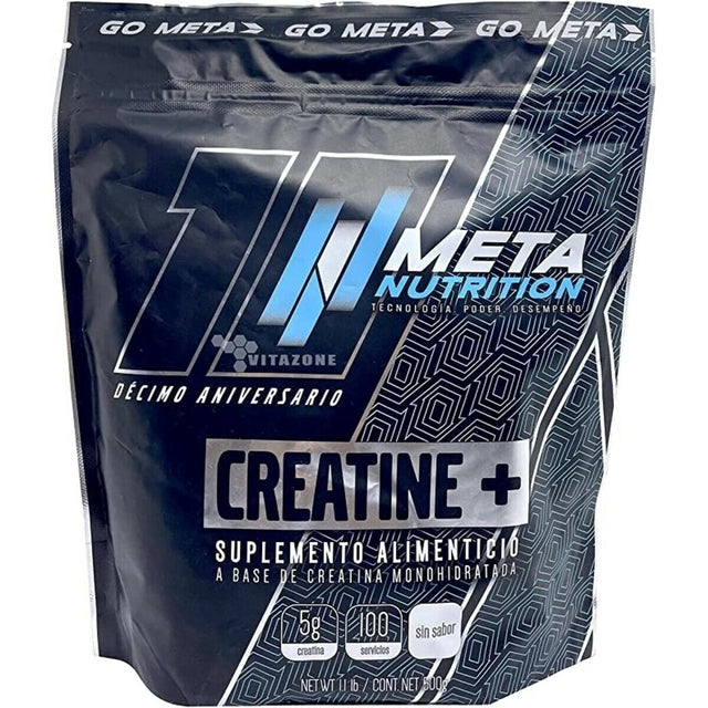 CREATINA META NUTRITION 500 GRS - 100 SERVICIOS
