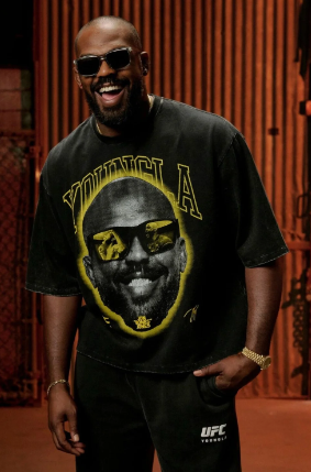 4204- ufc fighter tees jon jones - YOUNGLA