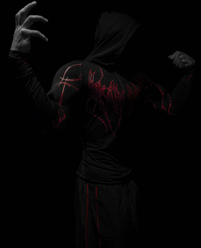 BREATHEDINITY gotic zip