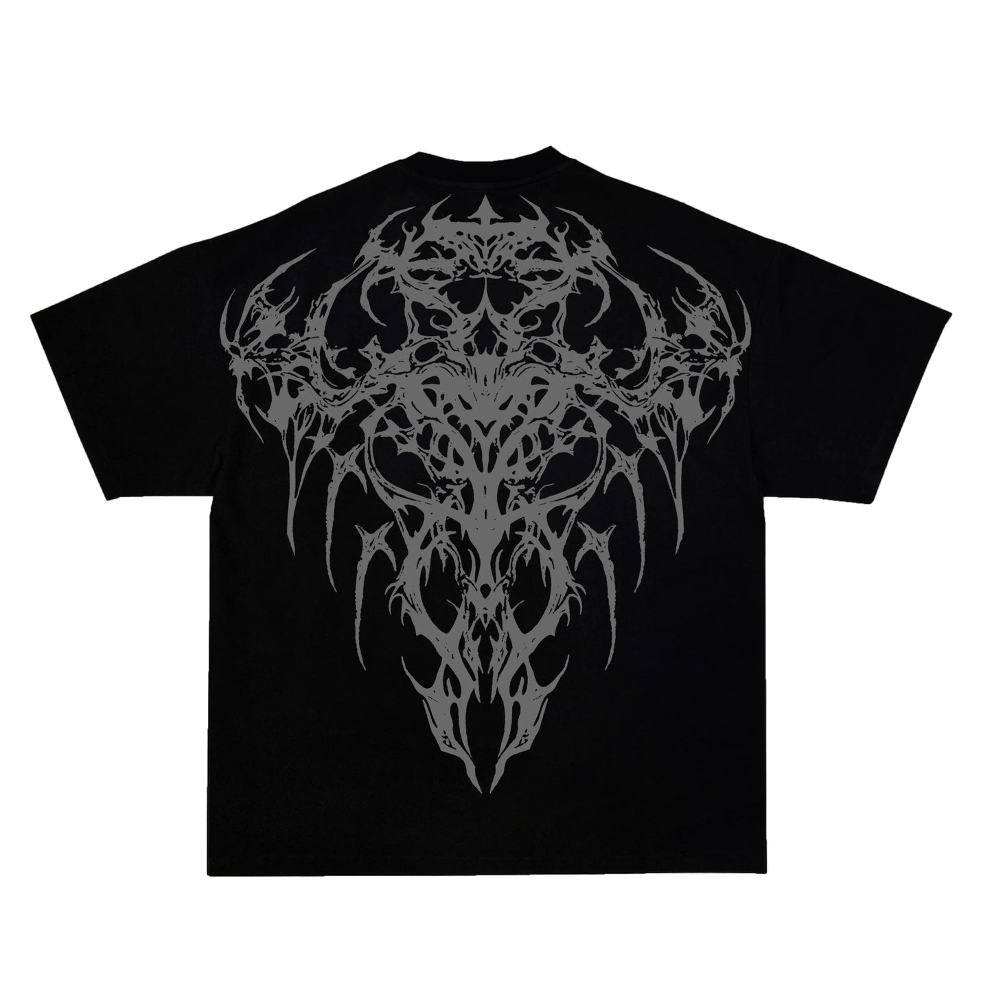 Dark Oversized tee Skull