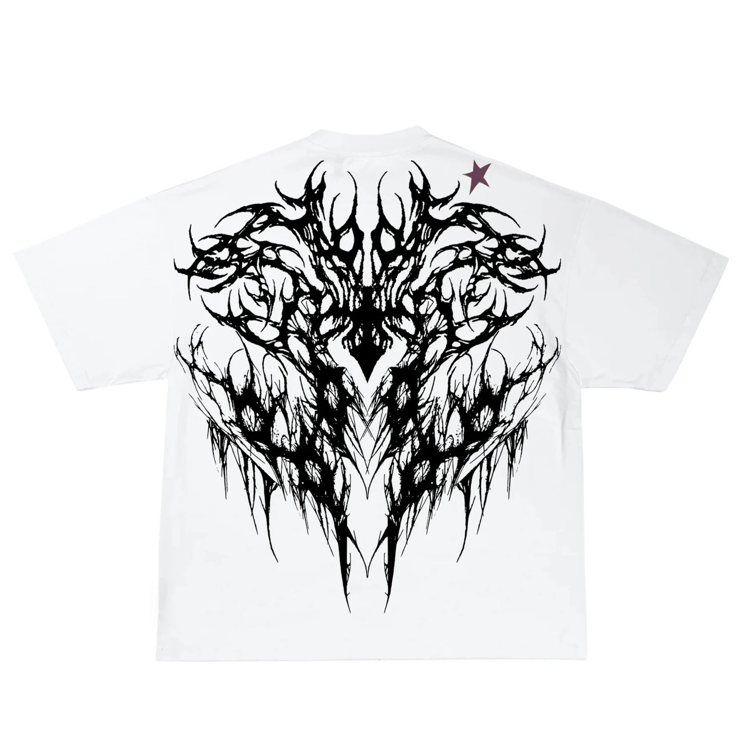 Dark Oversized tee Skull