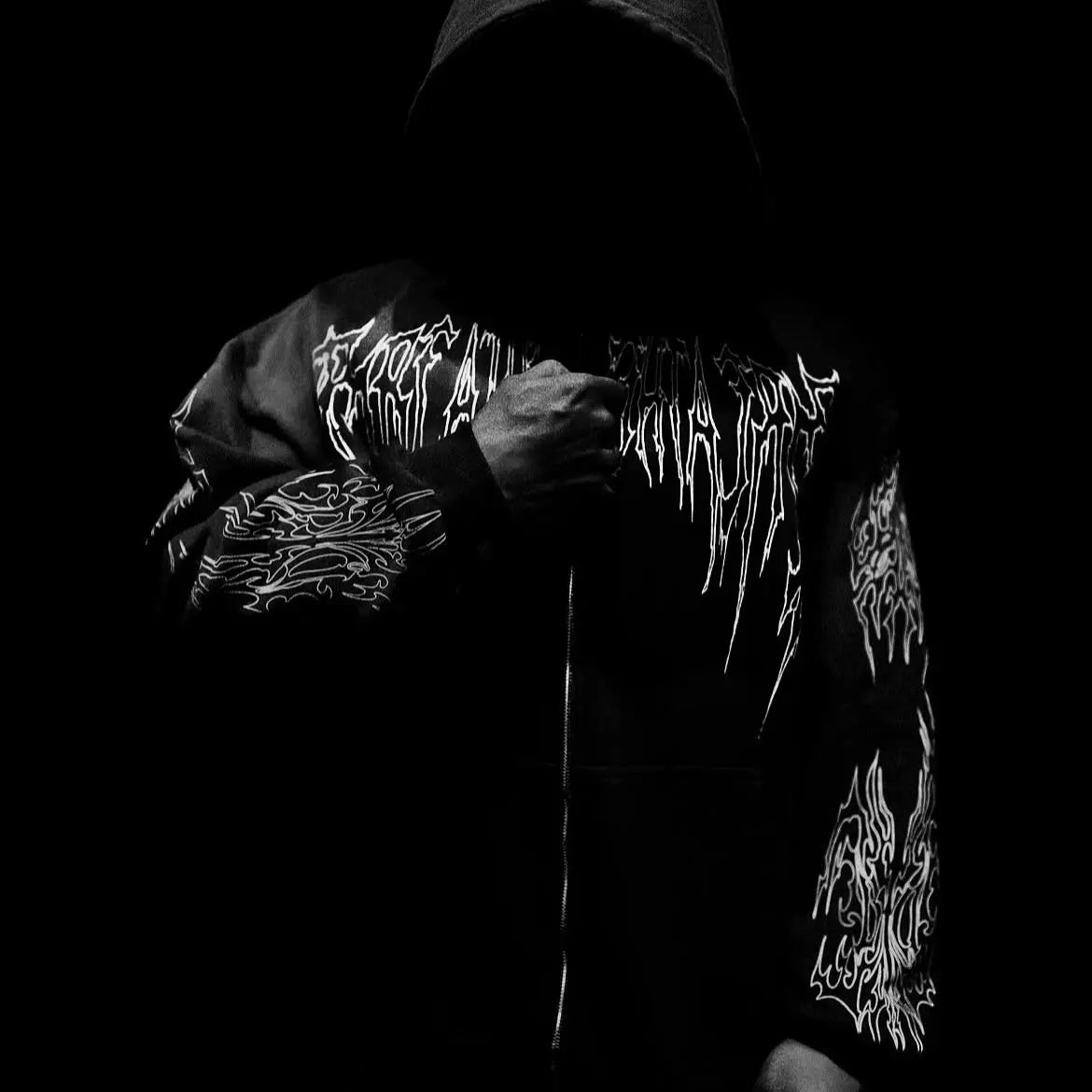 Dark Zipper Hoodie