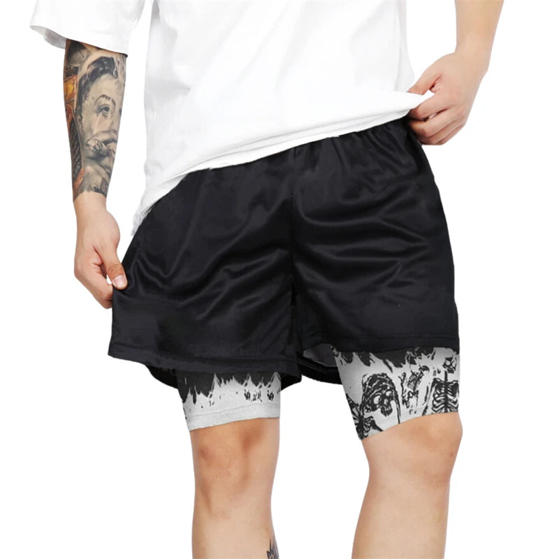 Skull Shorts