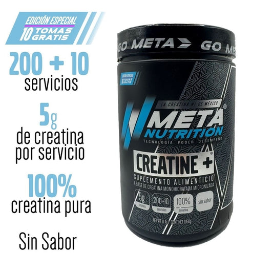 CREATINA META NUTRITION 1050 GRS - 210 SERVICIOS