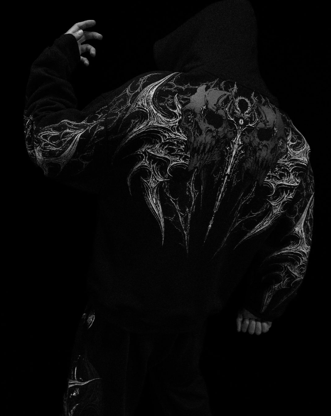Breathedivinity Eclipse Oversized Pullover Hoodie [HOLLOW PURPLE]