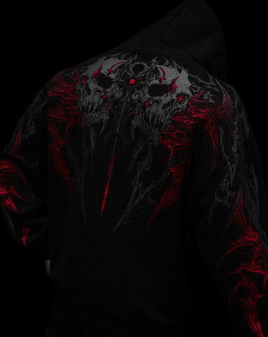 Breathedivinity Eclipse Oversized Pullover Hoodie [HOLLOW PURPLE]