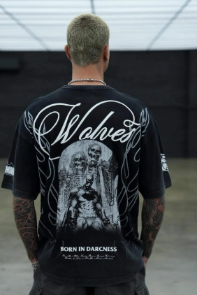 (1 Of 500) Dare Rises “Premium”Oversized Tee in Black | DARCSPORT