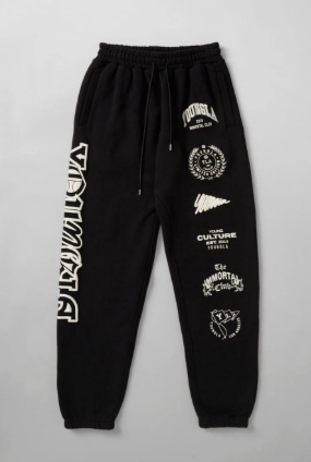 204 – Immortal Killer Joggers Black | YOUNGLA