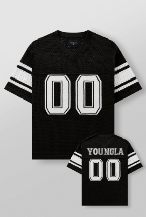 4226-varsity knit jersey -youngla