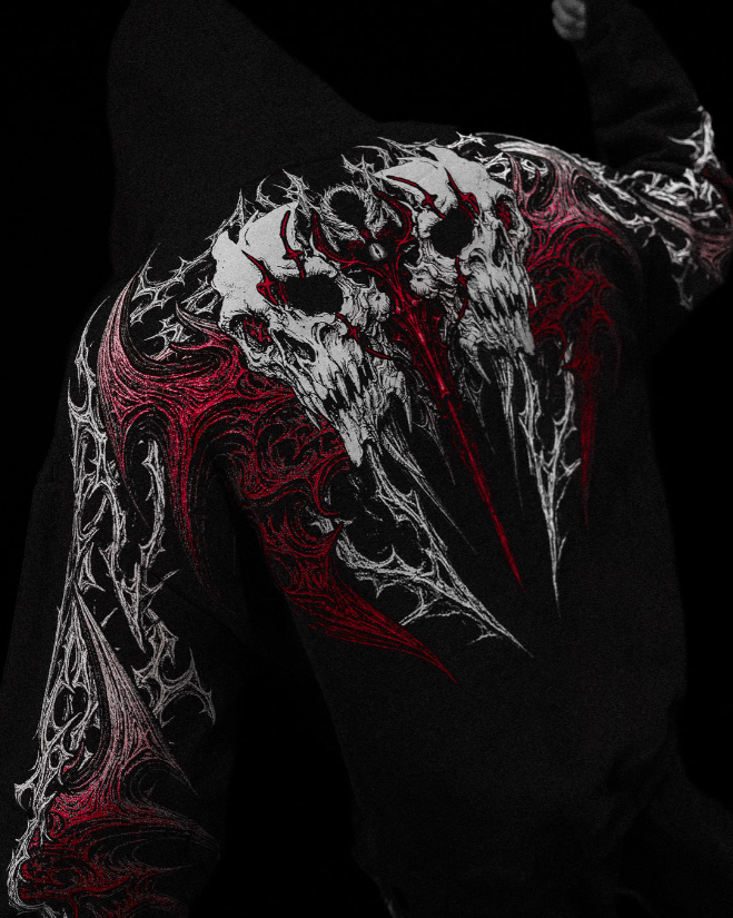 Breathedivinity Eclipse Oversized Pullover Hoodie [HOLLOW PURPLE]