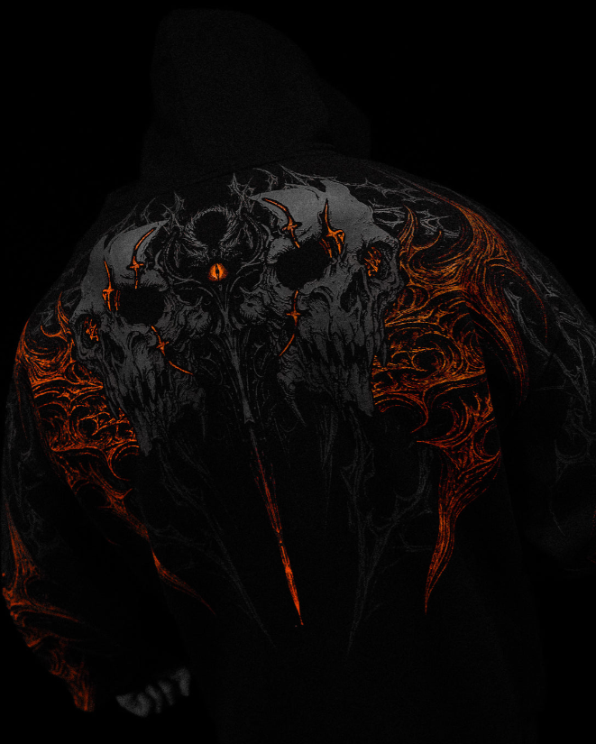 Breathedivinity Eclipse Oversized Pullover Hoodie [HOLLOW PURPLE]