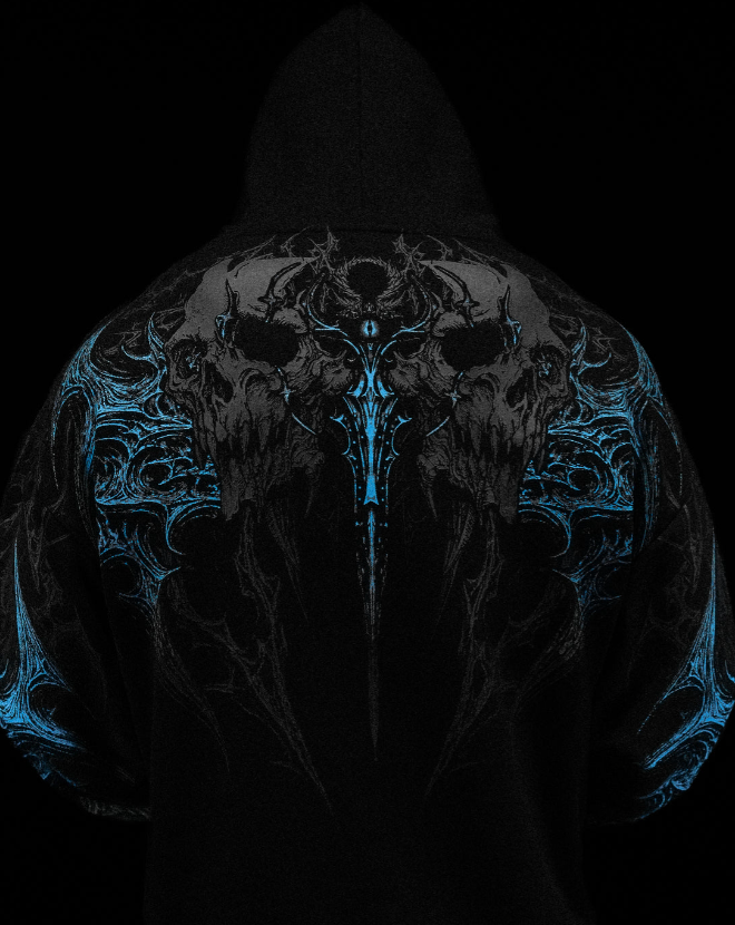 Breathedivinity Eclipse Oversized Pullover Hoodie [HOLLOW PURPLE]