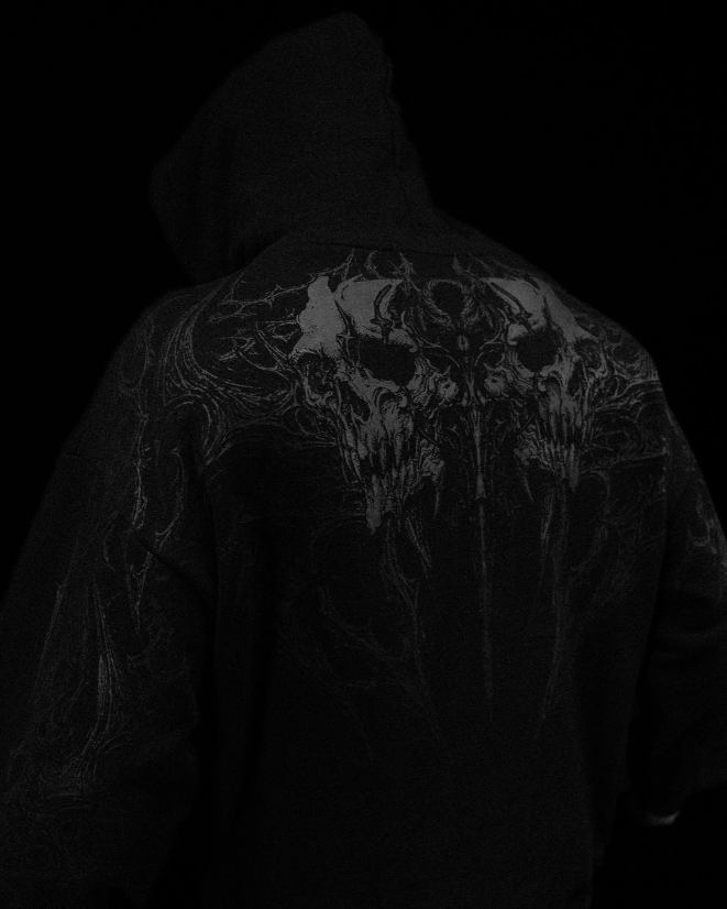 Breathedivinity Eclipse Oversized Pullover Hoodie [HOLLOW PURPLE]