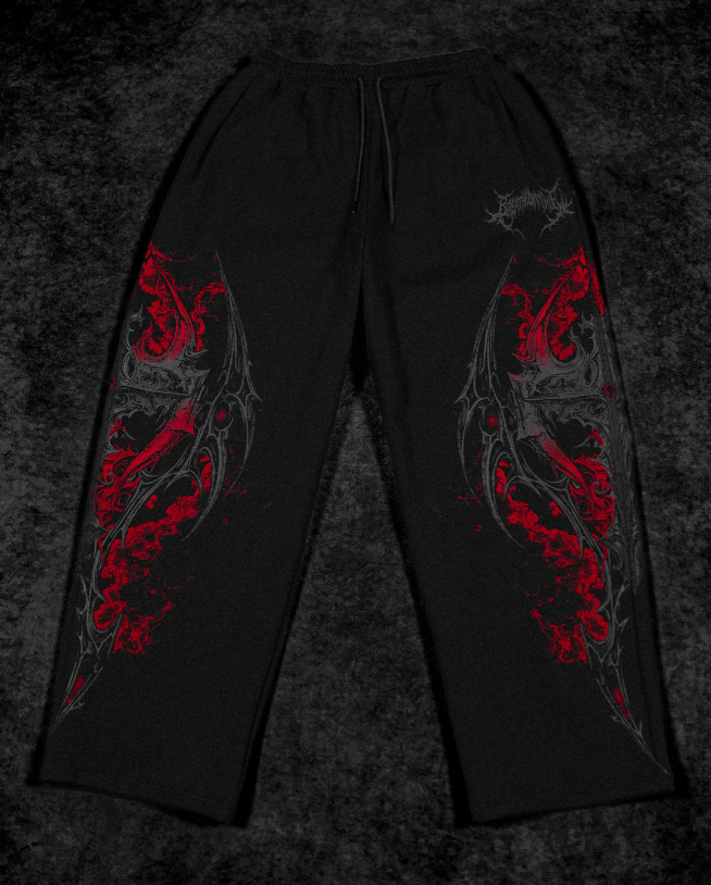 Executioner Banana Shape Uncuffed Sweatpants