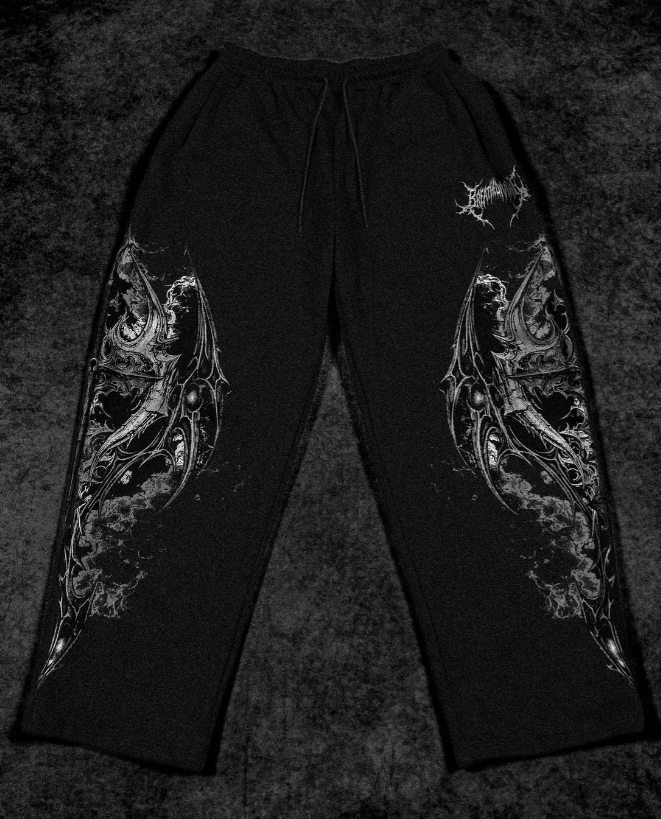 Executioner Banana Shape Uncuffed Sweatpants