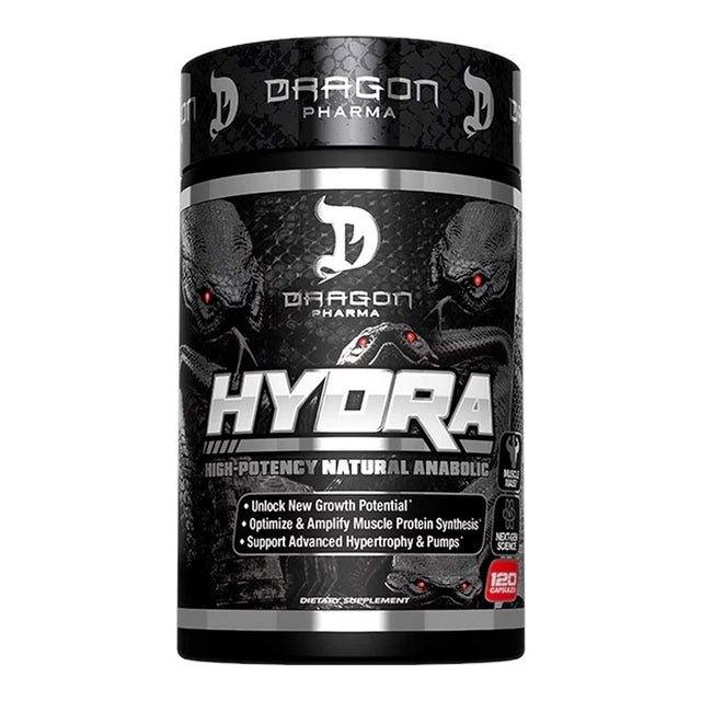 DRAGON PHARMA HYDRA HIGH POTENCY NATURAL ANABOLIC 120 CAPS