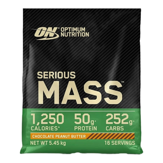 GANADOR DE PESO OPTIMUM NUTRITION SERIOUS MASS - 12 LIBRAS
