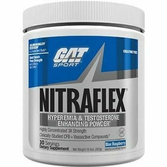 PRE ENTRENO NITRAFLEX GAT - 30 SERVICIOS