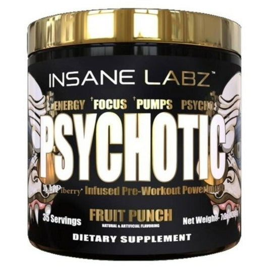 PRE-ENTRENO PSYCHOTIC GOLD INSANE LABZ - 35 SERVICIOS