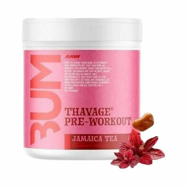 PRE ENTRENO RAW CBUM THAVAGE - 40 SERVICIOS