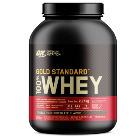PROTEÍNA OPTIMUM NUTRITION 100% WHEY GOLD STANDARD - 5 LBS