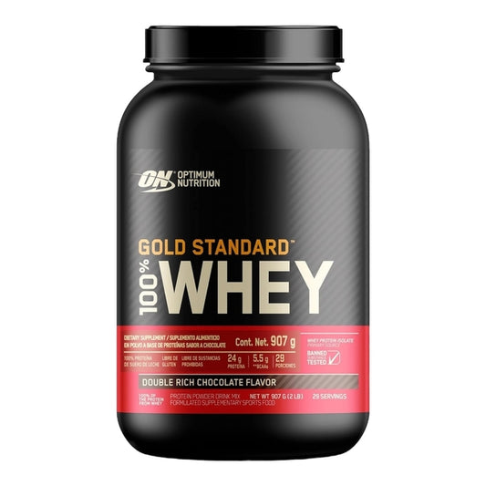 PROTEÍNA OPTIMUM NUTRITION 100% WHEY GOLD STANDARD - 2 LBS