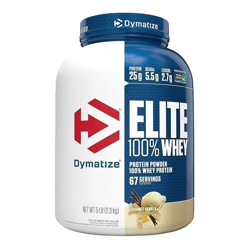 PROTEÍNA DYMATIZE ELITE 100% WHEY - 5 LBS