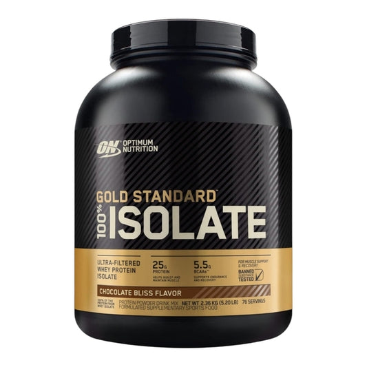PROTEÍNA OPTIMUM NUTRITION 100% ISOLATE OPTIMUS NUTRITION - 5 LBS