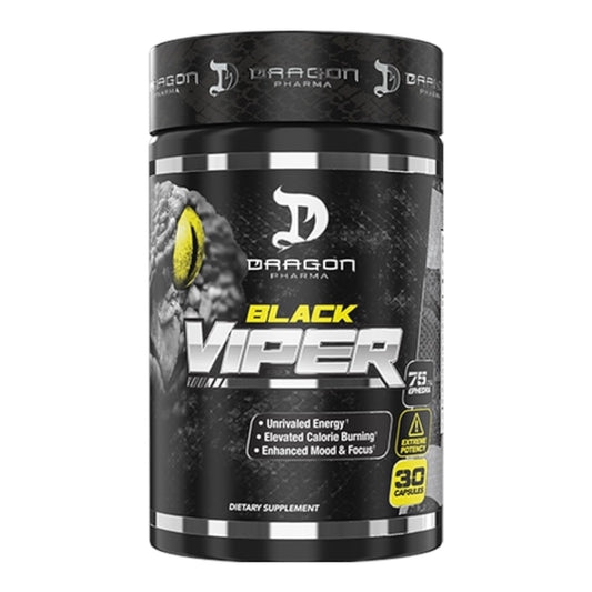 QUEMADOR VIPER BLACK DRAGÓN PHARMA - 30 CÁPSULAS