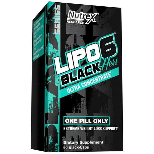 QUEMADOR - LIPO 6 BLACK HERS - 60 CAPSULAS