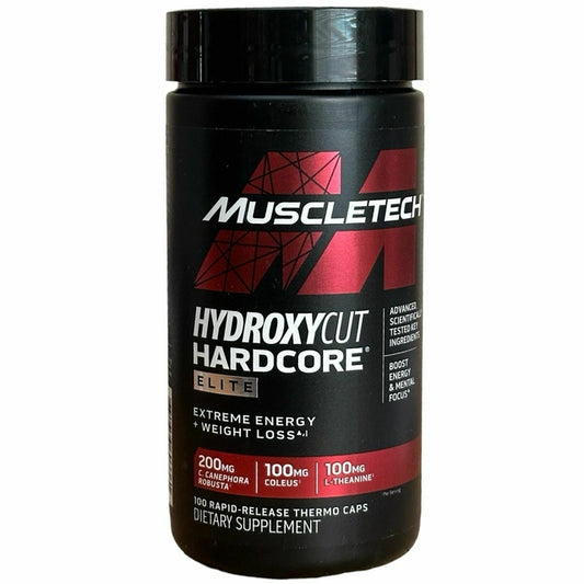 QUEMADOR HYDROXYCUT HARDCORE ELITE MUSCLETECH 110 CT