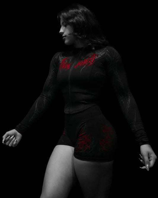 Breathedivinity Lady's Short Fitness Sports Top