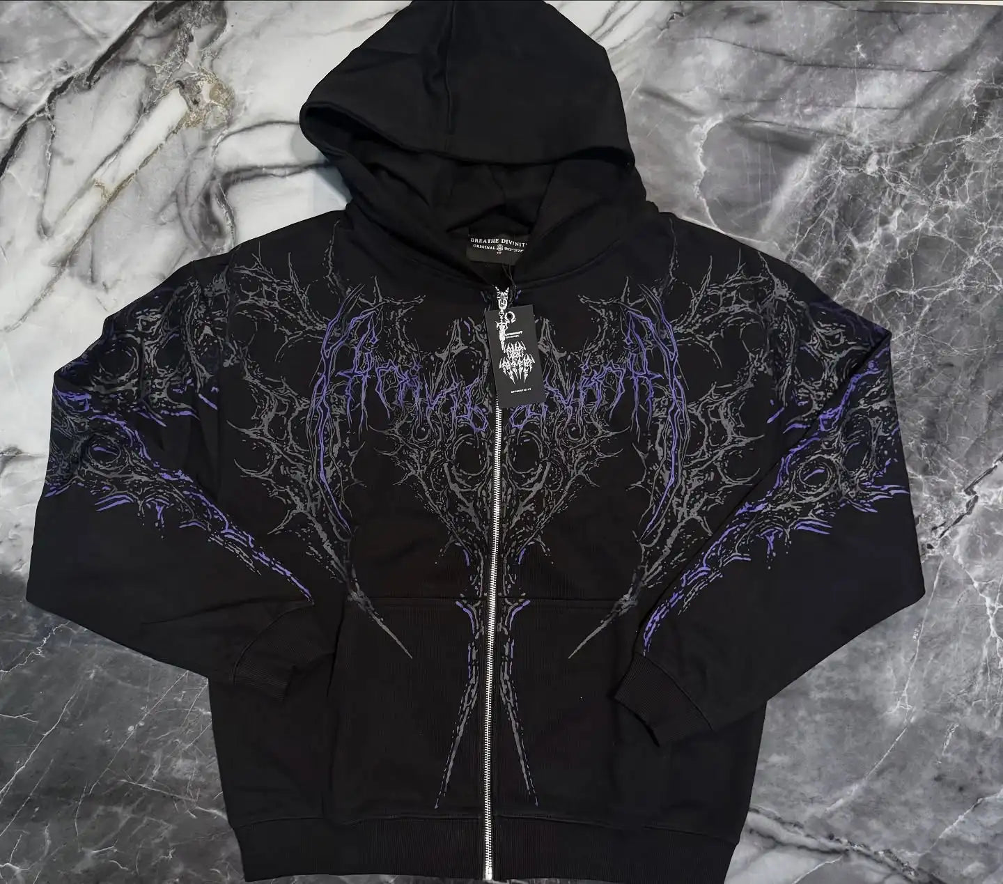 Dark Zipper Hoodie