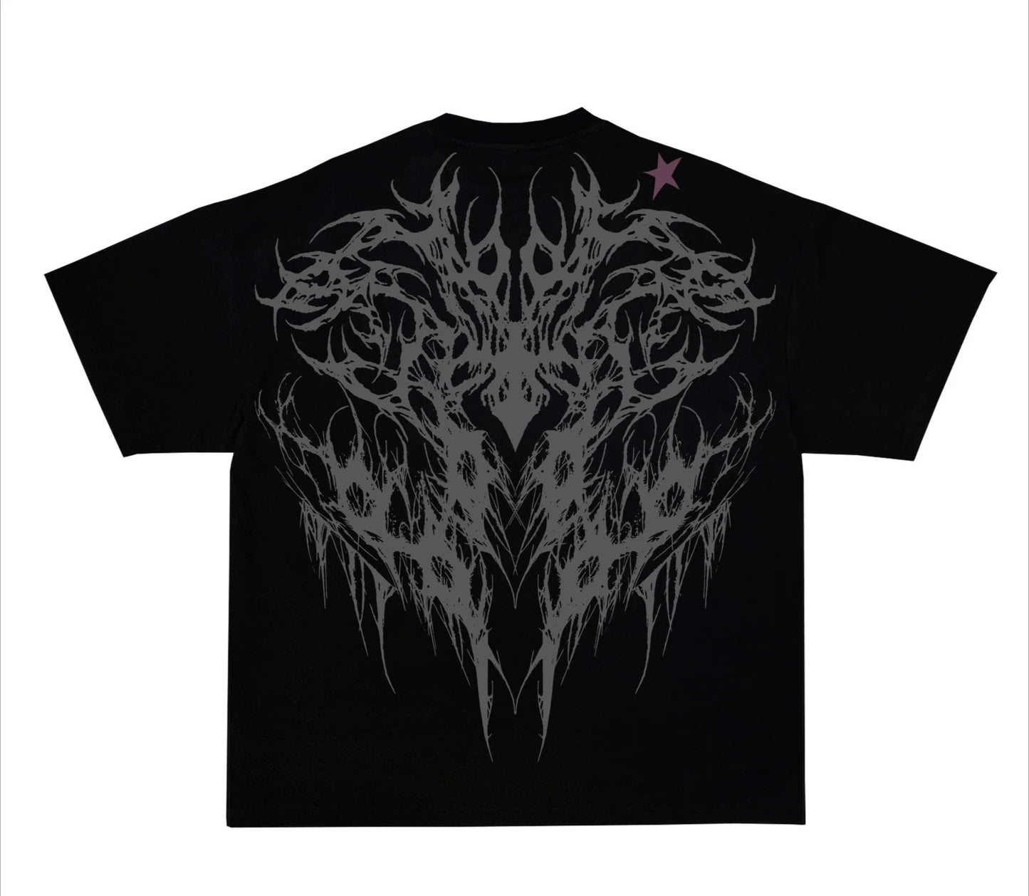 Dark Oversized tee Skull
