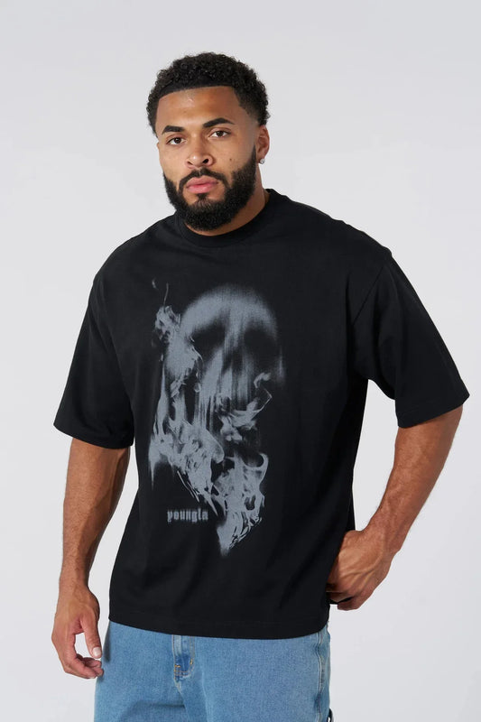 Skull oversized T