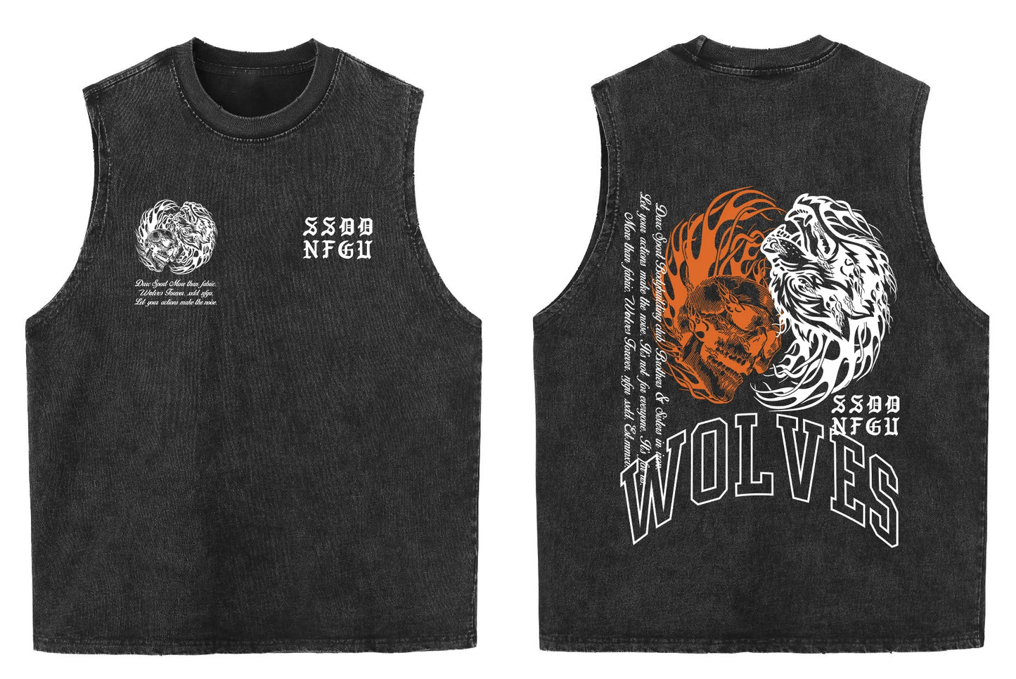 Darc Wolves Washed