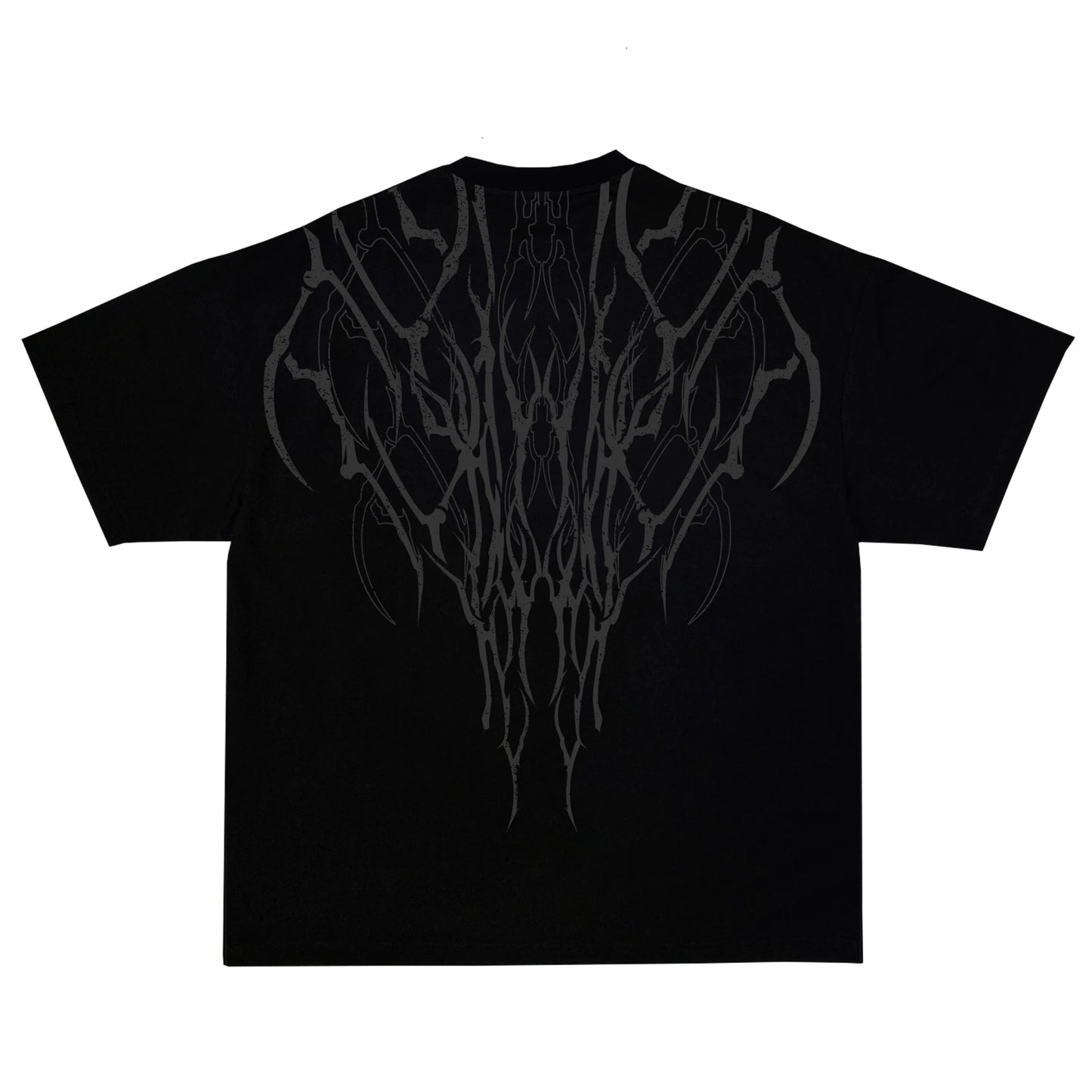 Dark Oversized tee Skull