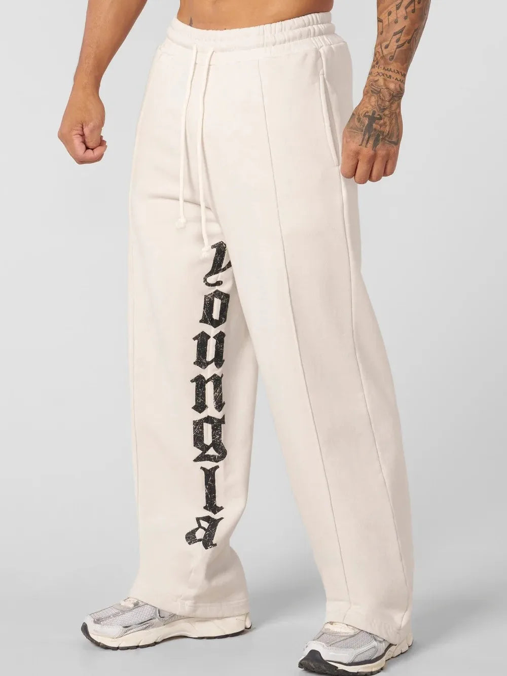 YOUNGLA sweatpants terry