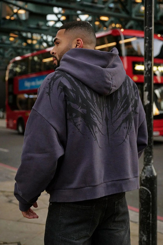 YOUNGLA Sweatshirt Purple
