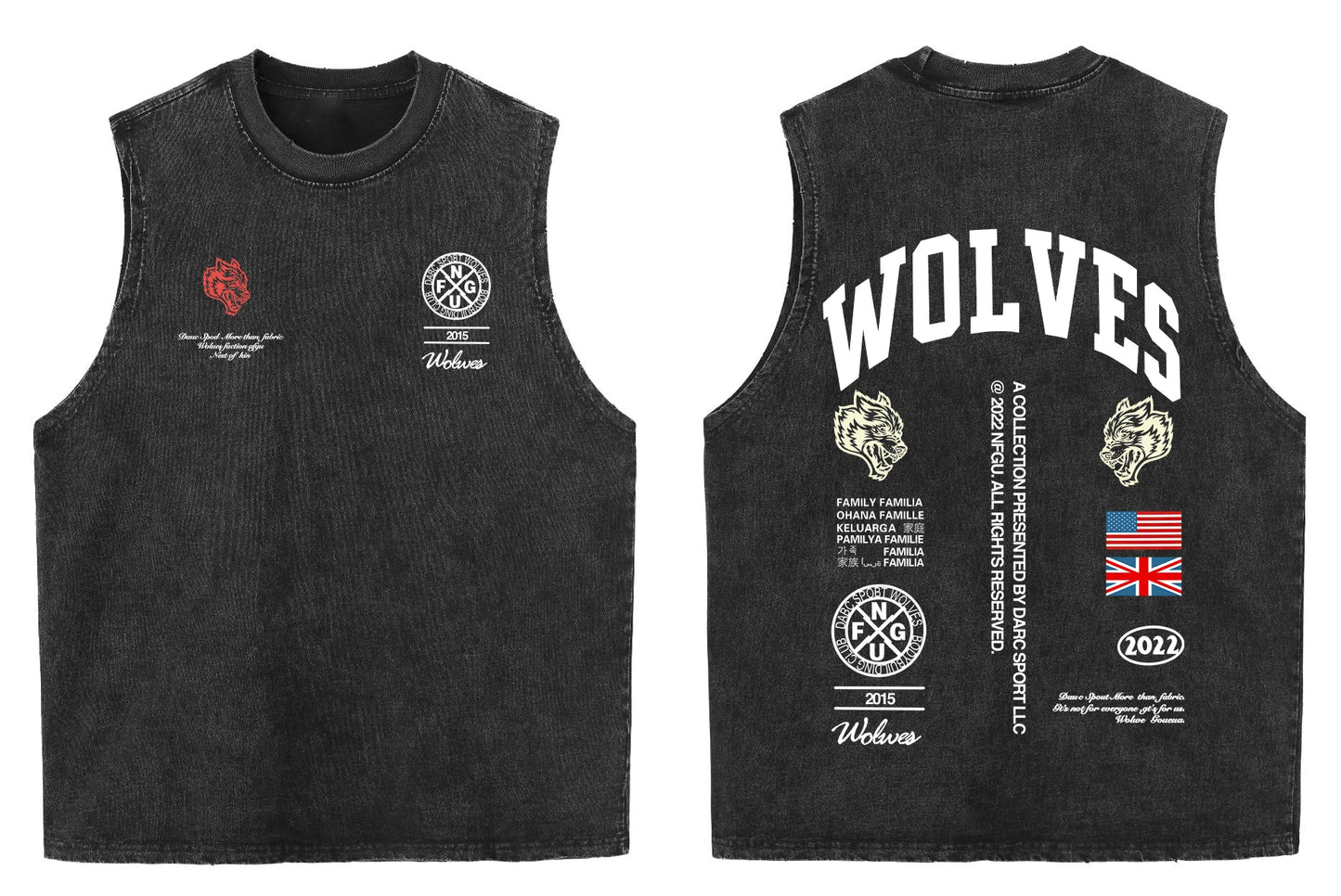 Darc Wolves Washed