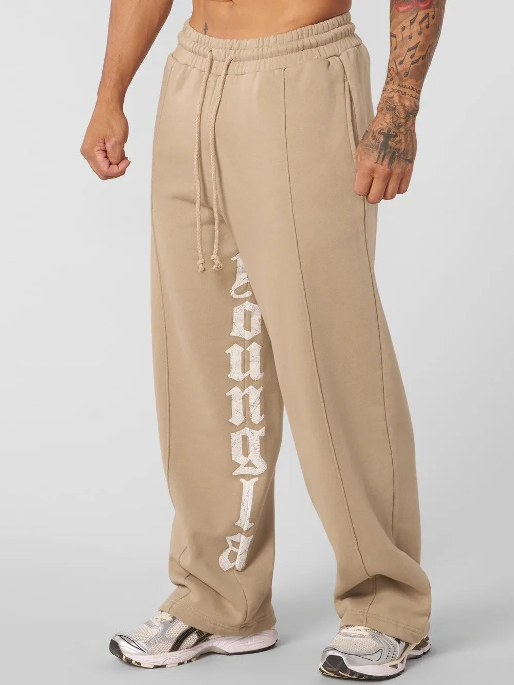 YOUNGLA sweatpants terry