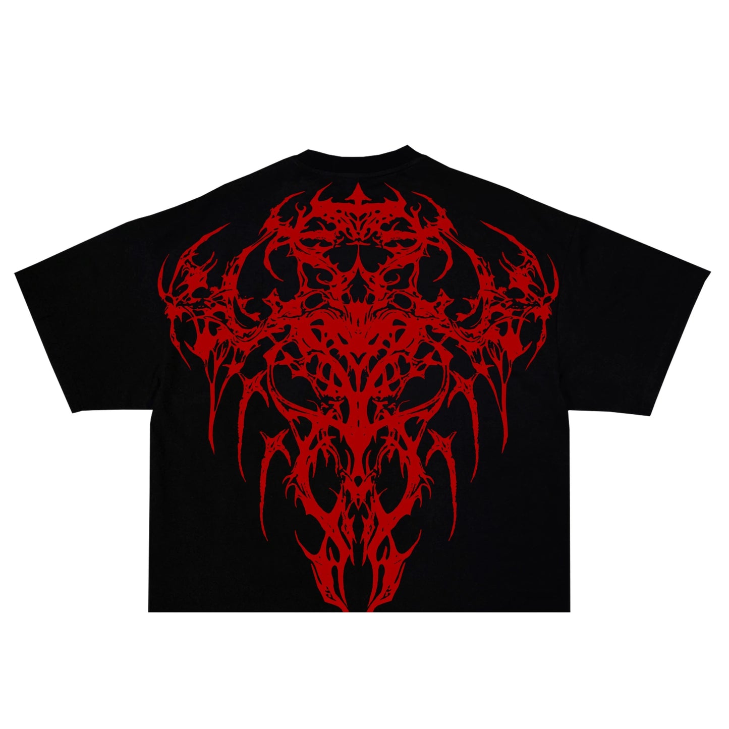 Dark Oversized tee Skull