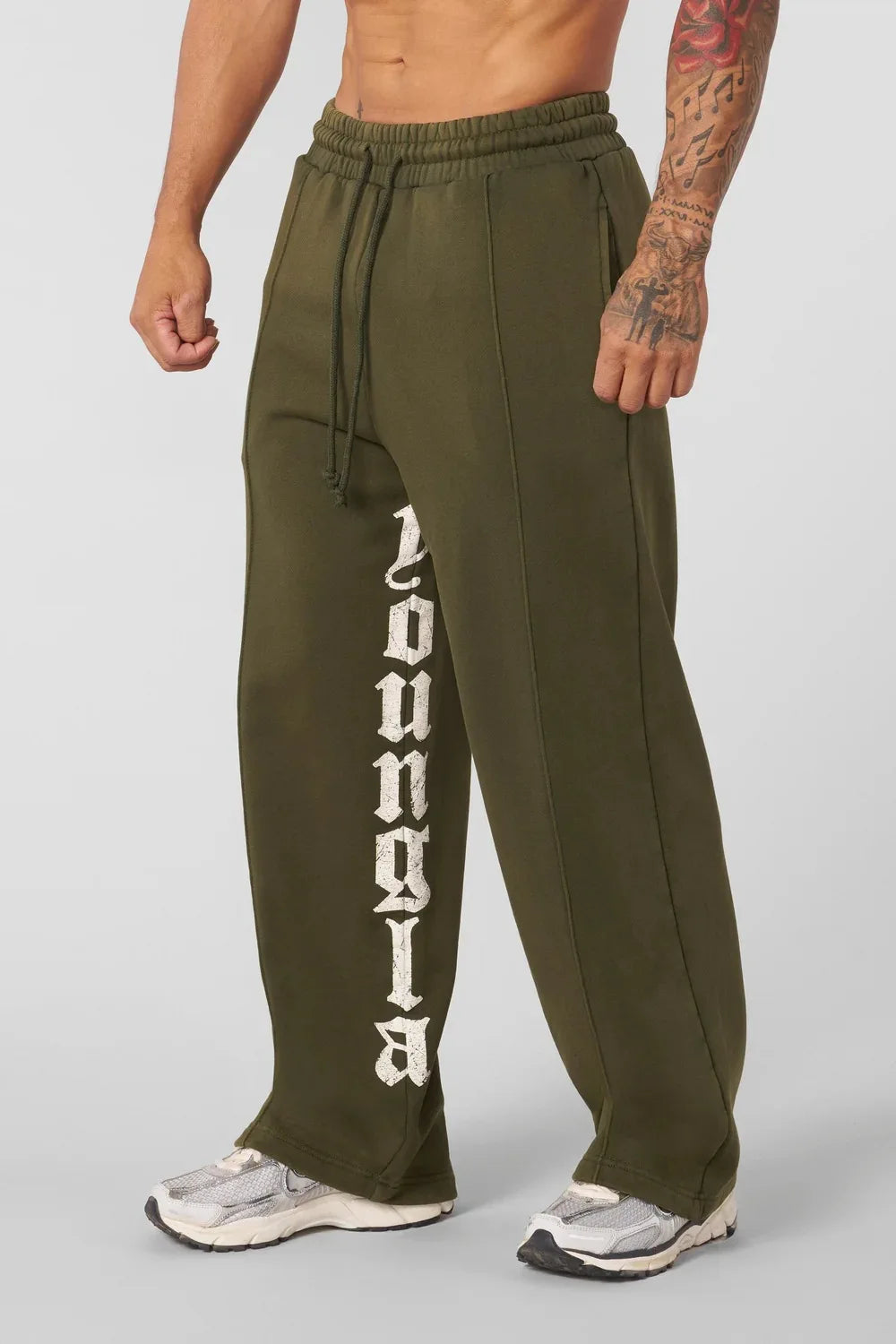 YOUNGLA sweatpants terry