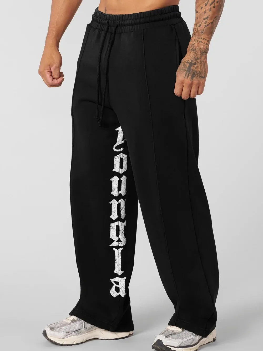 YOUNGLA sweatpants terry