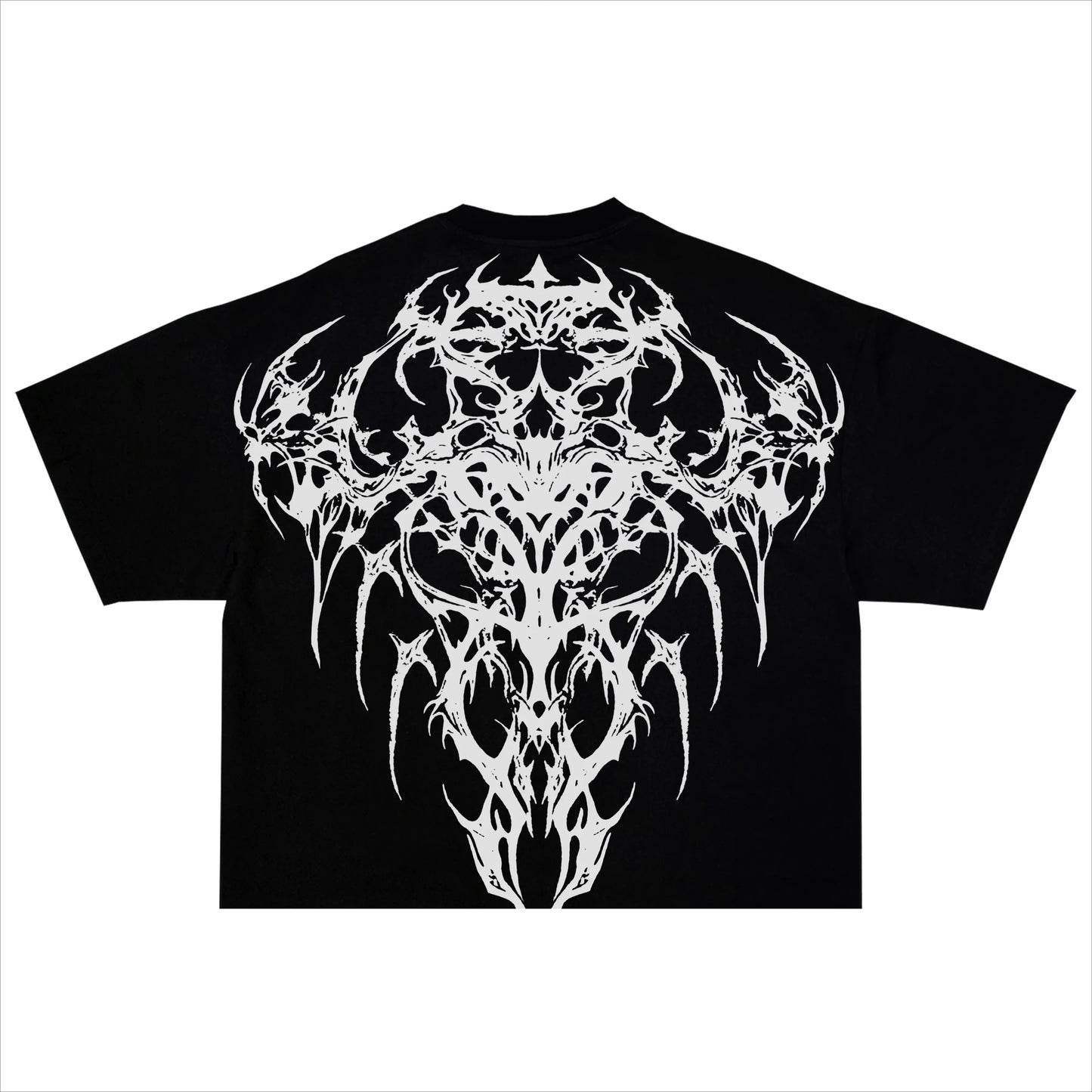Dark Oversized tee Skull